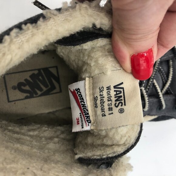 VANS Gray Suede SK8-HI Skateboard Sneaker Unisex US Men's 7.5M Women's 9M EUC - Picture 6 of 9